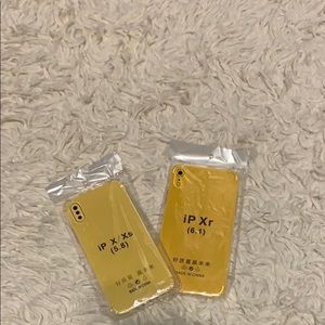 iPhone clear plastic phone case